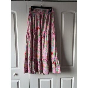 Sheridan French Women’s Tiered Maxi Skirt Size Medium